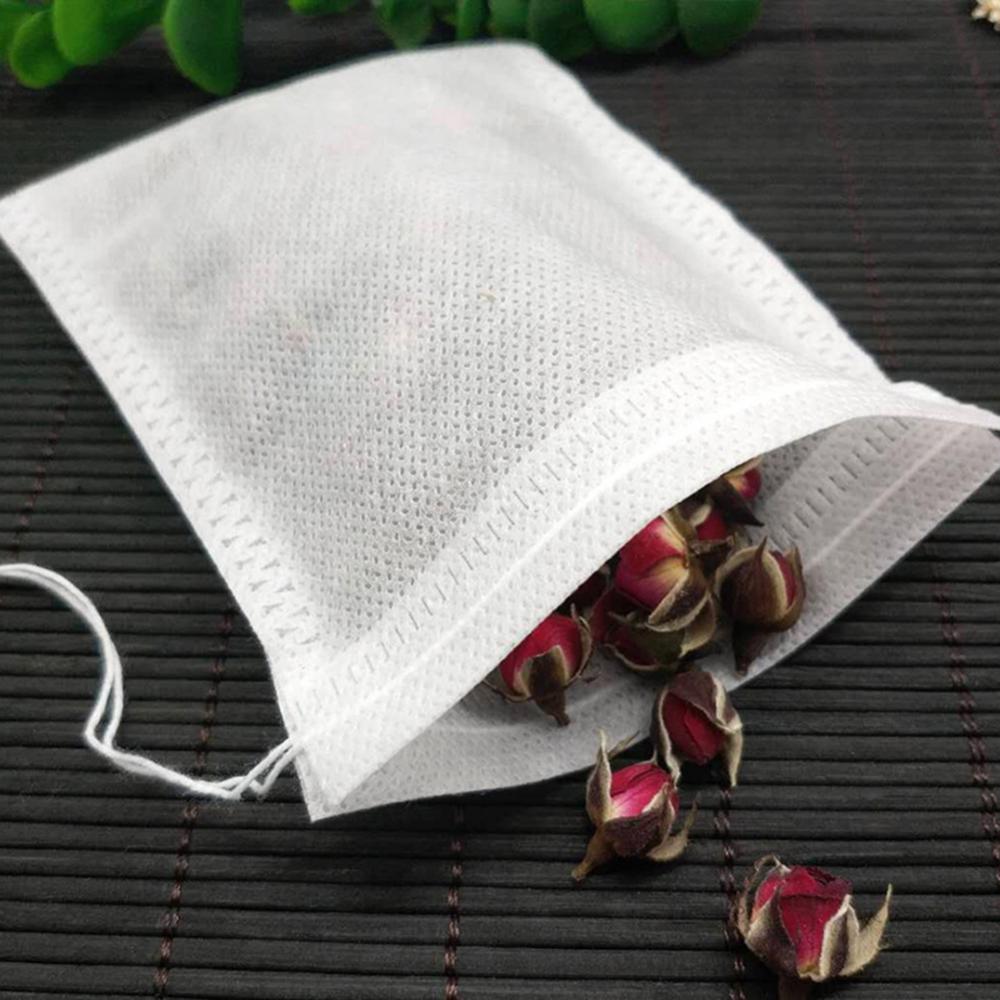 Nettle Leaf Tea - 100Pcs Disposable Tea Bag Drawstring Empty