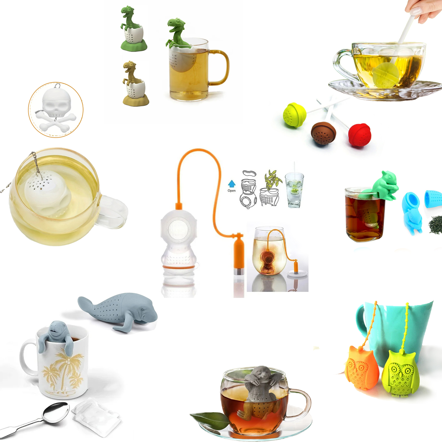Tea Infuser Silicone Tea Strai - огляд і ціна Nettle Leaf Tea