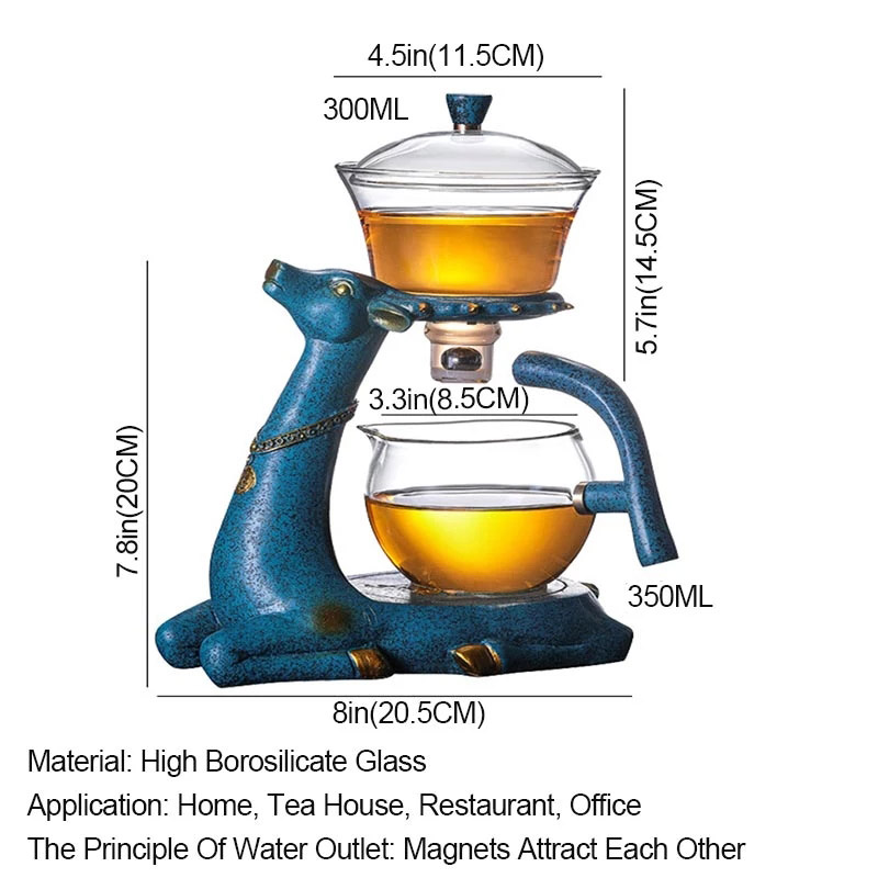 BOZZH-Kungfu Glass Tea Set, Cr - огляд і ціна Nettle Leaf Tea