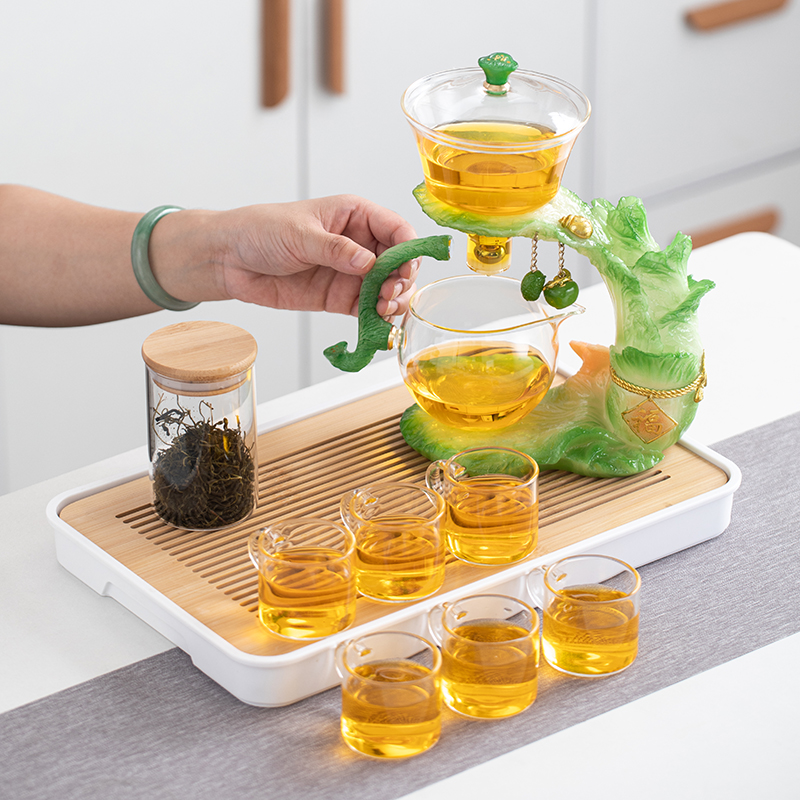1 set of magnetic lazy tea set - огляд і ціна Nettle Leaf Tea