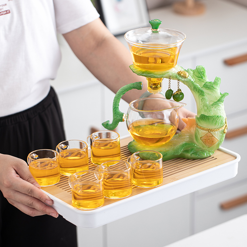 1 set of magnetic lazy tea set - огляд і ціна Nettle Leaf Tea
